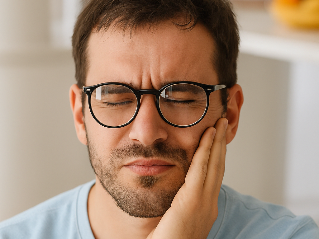 Emergency dentist in Reno placing a temporary filling to stop pain